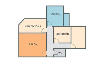 Appartement à Avinguda diagonal 18. Piso en gavá en diagonal