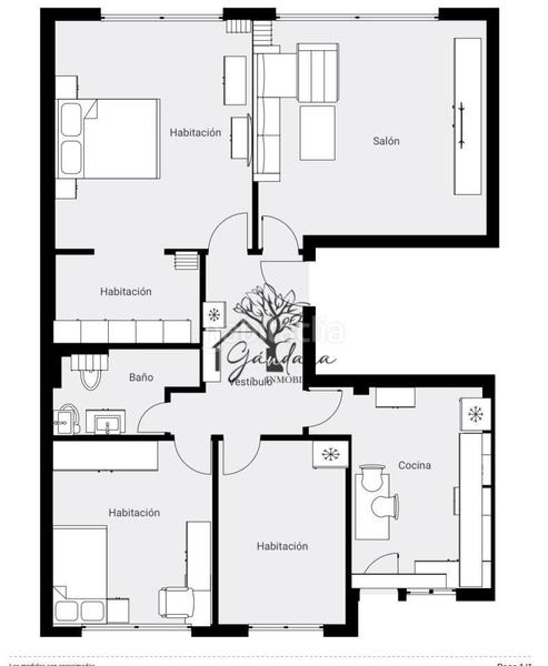 Foto 0ae2d5d8-e2dd-4d73-9f32-23701a0d2183. Appartamento con riscaldamento in A Malata - Catabois - Ciudad Jardín Ferrol