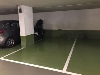 Autoparkplatz in Antiguo