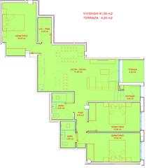 Appartement à Boiro. Piso en venta en boiro, 3 dormitorios.