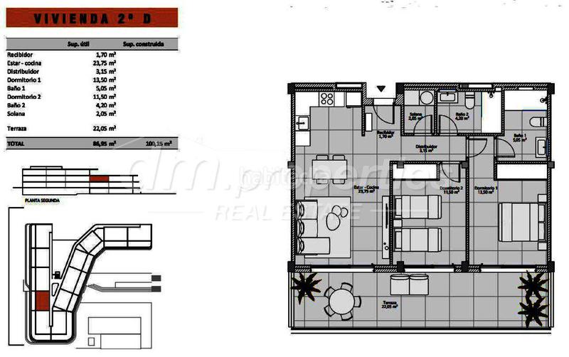 Foto 722735a7-c7fd-4f1d-88de-e2b4ecdc7942. Attique avec parking piscine dans Playa Fañabé Alto Adeje