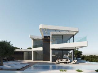 Chalet en Altea la Vella. Serenidad sin igual magnfica villa en altea con un diseo nico