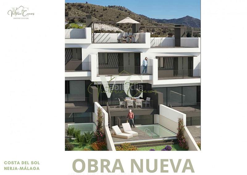Foto dfb9a46d-9a29-440b-afcd-01ddc64491e2. Casa adosada 8 adosados en construcción . en Capistrano Nerja