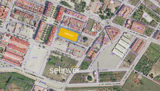 Terreny residencial a Basses de bosca 3. Solar urbano en carcagente