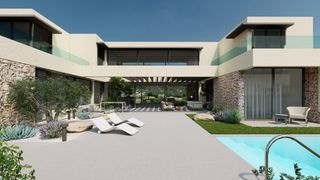 Casa en Baños y Mendigo. Villa balancede nueva construcción de 3 dormitorios y 2 baños