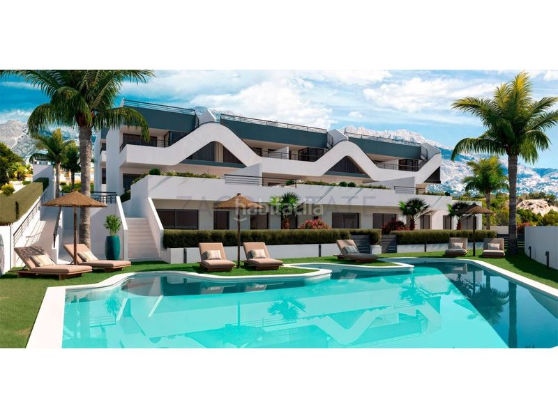 Foto fb9d3c3a-d7e9-42b4-a0c9-4cd64ebd9ae3. Apartament amb piscina a Escandinavia-Cautivador Alfàs del Pi (l´)