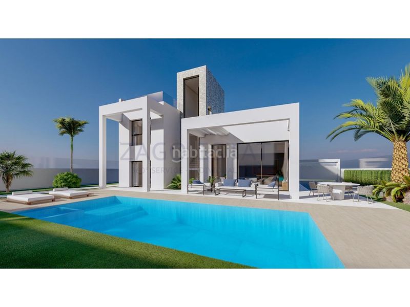 Foto 337e782f-5ba3-45cc-8b9b-c283fb0aa982. Casa amb piscina a balcón de Finestrat-terra marina Finestrat