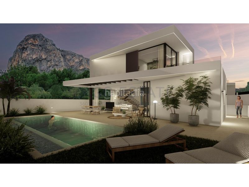 Foto 89c5ab2a-0076-49ec-878e-05d19cfd0930. Casa a balcón de ponoig - Polop paradis - Polop hills Polop