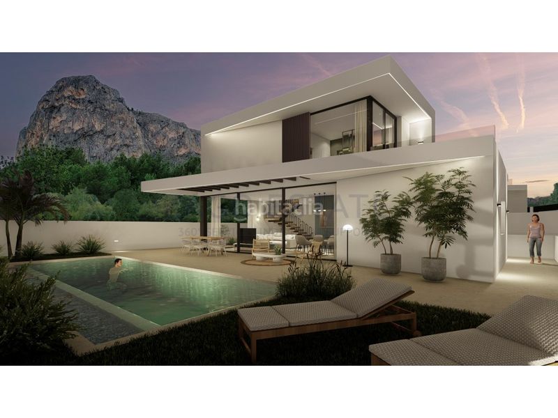 Foto ef45328d-f952-4c09-9382-26055306df55. Casa a balcón de ponoig - Polop paradis - Polop hills Polop