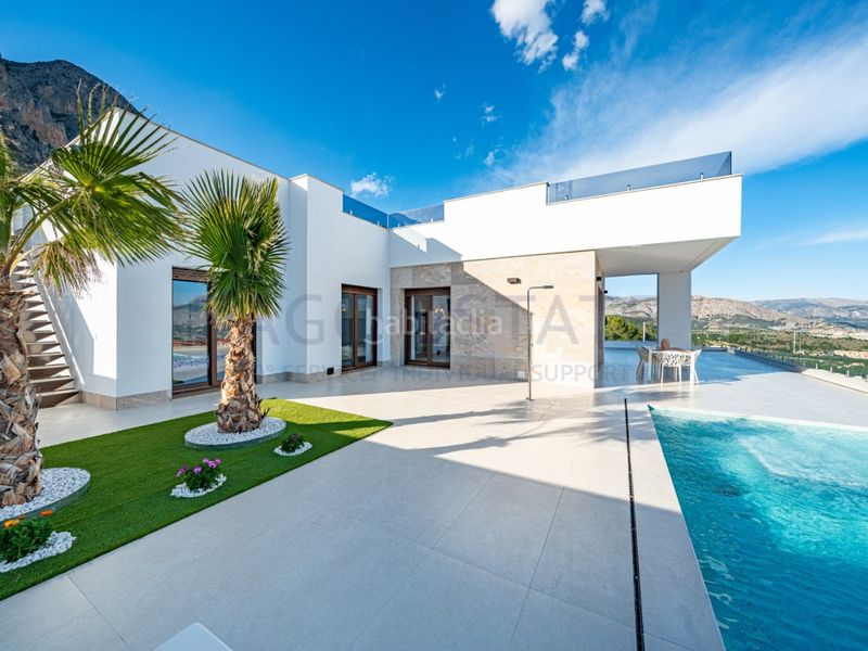 Foto 20dbec04-4ff1-4ea0-b638-bf75fa1dcea4. Casa a balcón de ponoig - Polop paradis - Polop hills Polop