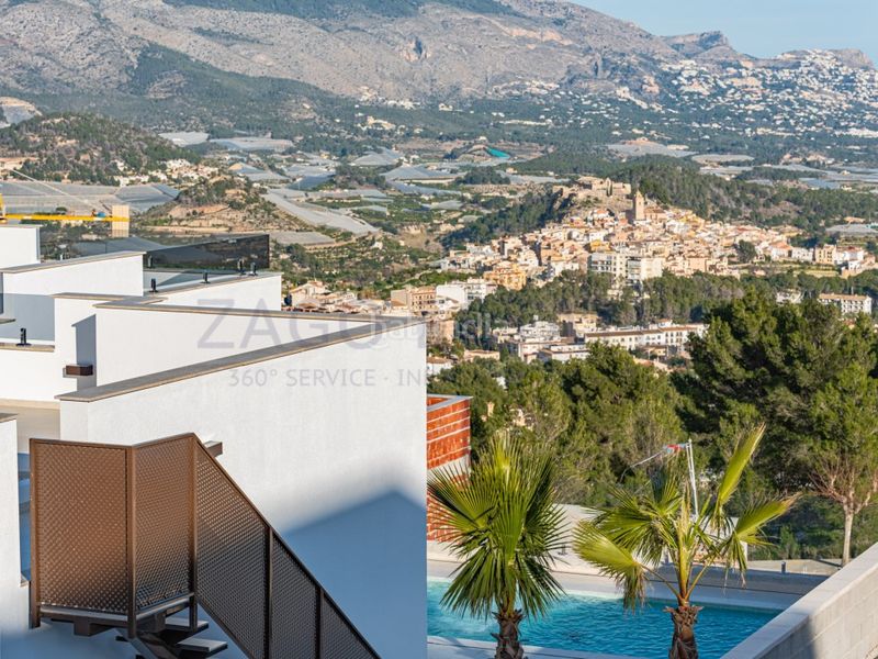 Foto e856fcfe-9601-4c5e-9e12-8b396ffa45fb. Casa a balcón de ponoig - Polop paradis - Polop hills Polop