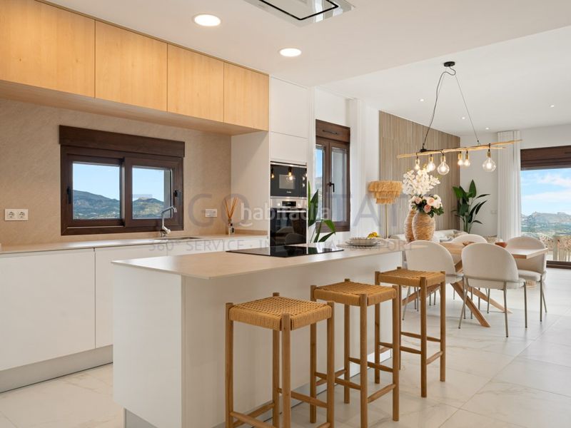 Foto efa5fd6b-cf0e-472f-94ac-c8ac0a6f7f43. Casa a balcón de ponoig - Polop paradis - Polop hills Polop