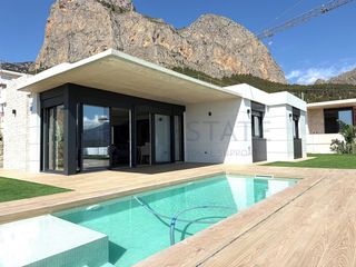 Haus  Avenida balcon de ponoig. Villa de obra nueva en construcción en polop con vistas al mar y