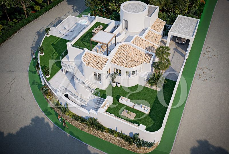 Foto 2ce2b558-3832-4b86-a86f-7f9f6fbdc8ae. Casa amb aparcament a Altea hills Altea