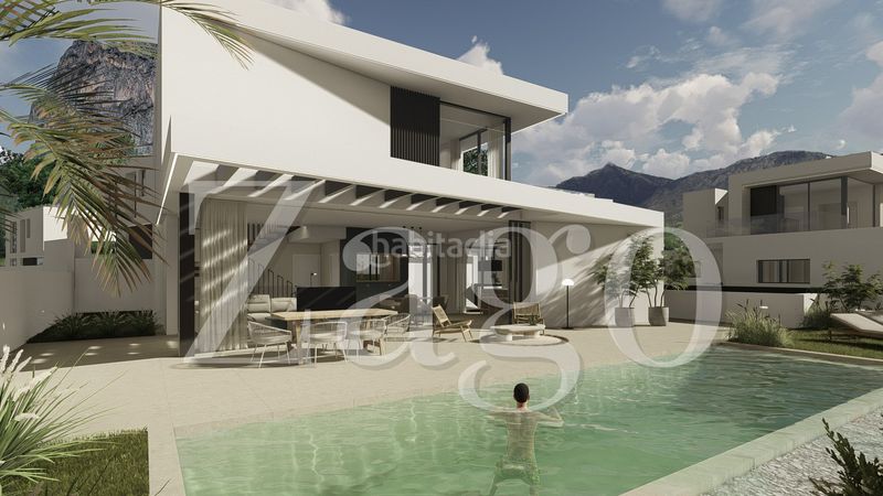 Foto f9aae9a9-e6e3-41e9-86a6-71bb1d5e89f0. Casa en balcón de ponoig - Polop paradis - Polop hills Polop