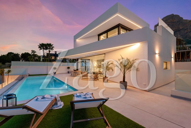 Foto fd67237a-1638-4107-bf29-93fb9ec7ffe3. Casa en balcón de ponoig - Polop paradis - Polop hills Polop