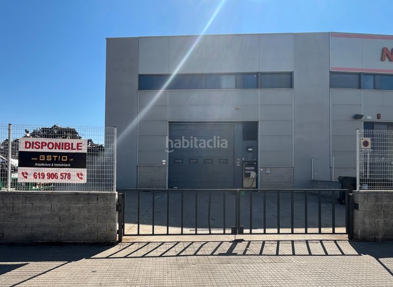 Foto ae38a4af-0ff9-4ffc-83f9-be3305005b8a. Alquiler nave industrial nau industrial en lloguer, de planta baixa, altell i pati davanter. ubicada a polígon de la mirona. en Salt