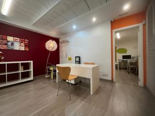 Location Bureau  Carrer de sant joan baptista la salle. Oficina de 150 m2 cadastrals (125m2 útils), molt lluminós, al ce