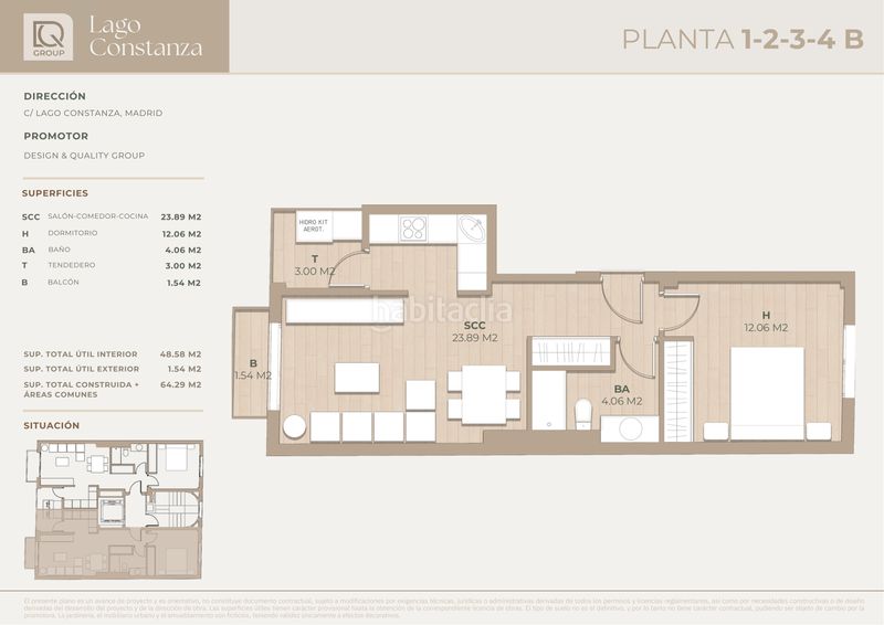 Foto d05725b6-0dd5-44a5-bc41-21a766f91c7a. Pis 64m<sup>2</sup> a calle del lago constanza 12 a Ventas Madrid