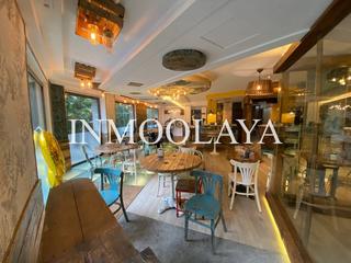 Business premise in Riu Nord. Venta en exclusiva de restaurante con licencia c3 mixta en santa