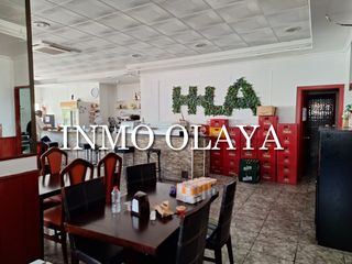 Umzug Geschäftsraum in La Roureda. Traspaso bar restaurante esquinero con terraza y salida de humos