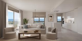 Planta baixa a La Concha - Resina Golf. Elegante apartamento en planta baja de dos dormitorios con vista