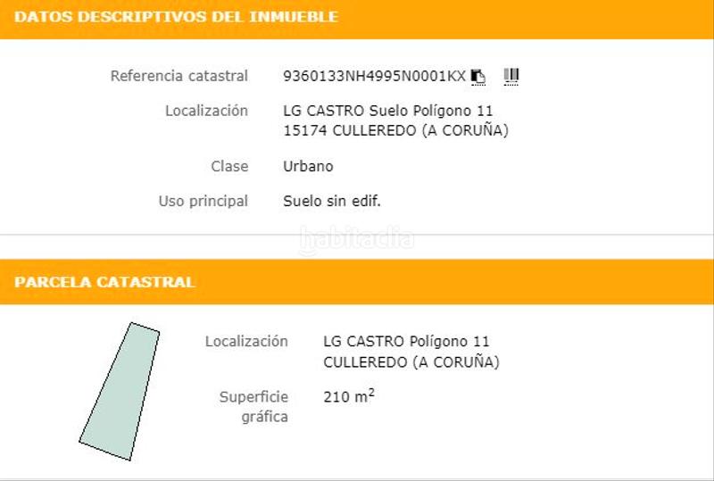Foto 237a7899-cfd3-41b1-9f5b-cda492ec27a5. Terreno residencial en rúa cadaval 22 parcela urbanizable nºº 33, zona alta y despejada en Culleredo