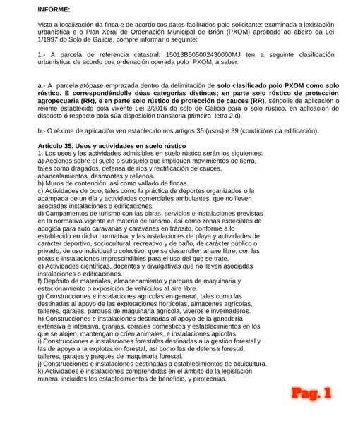 Foto 58a30da0-fc61-4e24-88ed-10d3e5dc23da. Fondo rustico in aldea gosende 1 in Brión