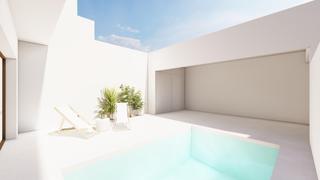 Chalet à San Javier. Maravillosas villas de 3 dormitorios y 3 baños con piscina priva