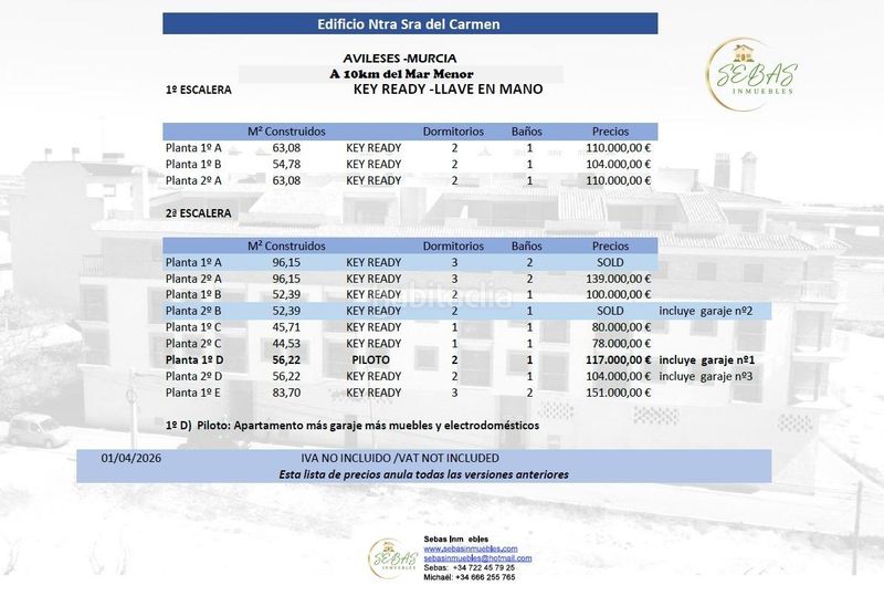 Foto 753fe34e-909d-4f91-85e4-5db21e57ad79. Apartament a Jerónimo y Avileses Murcia