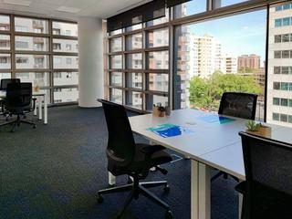 Rent Office space in Avenida de juan pablo ii 35. Oficina privada en alquiler para 2 personas en torre aragonia