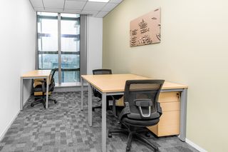 Miete Büro in Paseo de la castellana 259c. Oficina privada en alquiler para 3 personas en regus torre de cr