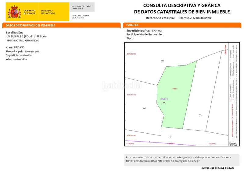 Foto 1803d9e5-1788-4f72-b9cd-0c4a4a11596b. Terreny residencial a Playa de Granada Motril
