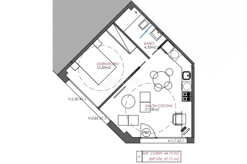 Foto db10a236-53a0-4154-b7ad-a5b27b2ab7af. Apartament amb calefacció a Barrio de Zaidín Granada
