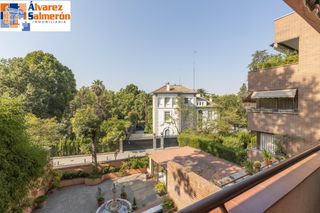 Pis  Escoriaza. Exclusivo piso señorial con terraza en el paseo del salón cuesta