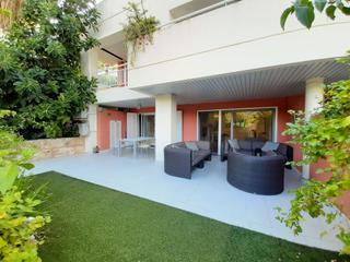 Location Appartement à Cas Català-Illetes. Maravillosa planta baja con terraza y jardín privado, en exclusi