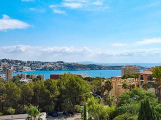 Location Appartement à Cas Català-Illetes. Luminoso y espacioso piso de lujo con terraza y maravillosas vis