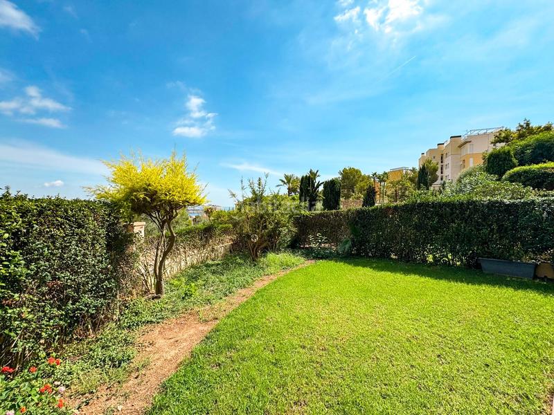 Foto 6f47cb28-72ab-4dde-bed9-de5906464c31. Apartamento magnífica planta baja con gran terraza con vistas parciales al mar y espectacular jardín privado en exclusivo complejo de bendinat en Calvià