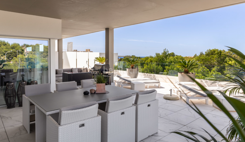 Foto dbe39bf6-d4d6-49d9-813a-9ea2f0888693. Attico con riscaldamento piscina in Santa Ponça Calvià