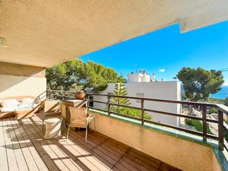 Appartement à Cas Català-Illetes. Luminoso apartamento con amplia terraza y vistas parciales al ma