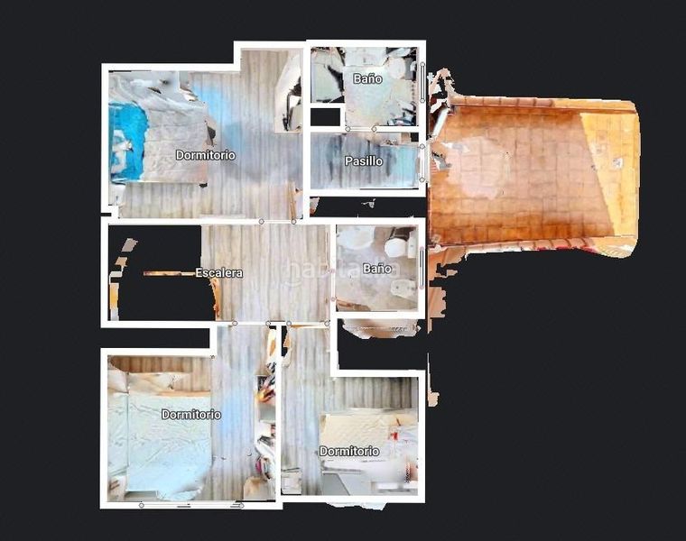 Foto 47ff8c87-2046-4e0a-94ba-5a60e8ccf5d9. Casa aparellada amb aparcament a Cedillo del Condado
