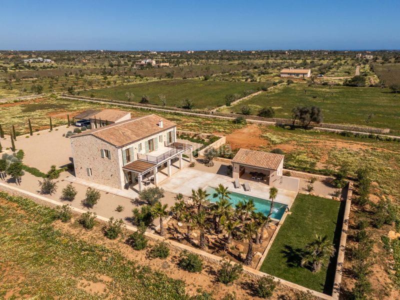 Foto 97e3a94f-7a01-4dc5-90d6-aaa964e27a1b. Masia amb calefacció aparcament piscina a Es Llombards Santanyí