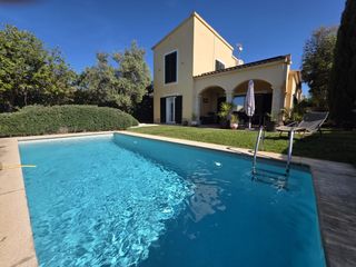 Masia a Sa Ràpita - Ses Covetes. Amplio chalet con piscina y licencia de alquiler