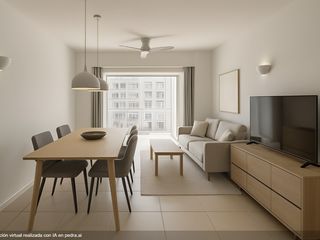 Estudio  Calle de castella 3. Luminoso estudio renovado a 40 metros del mar en el salatar, ros