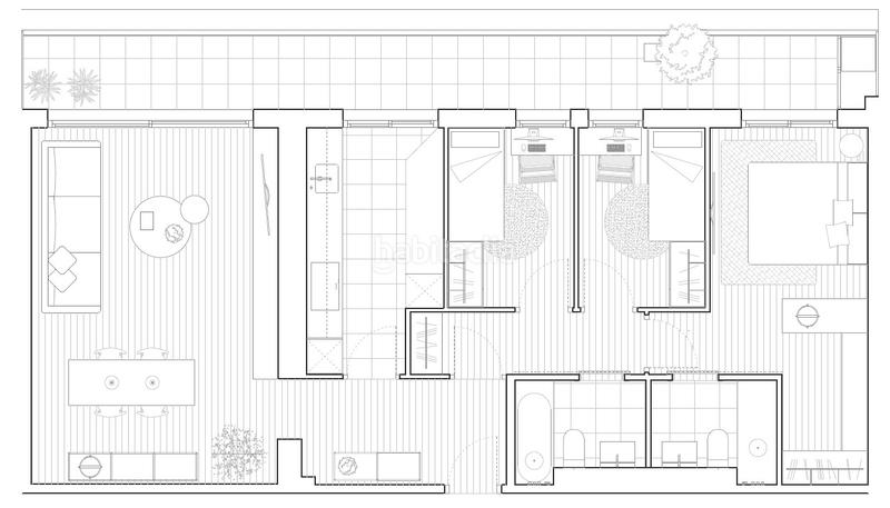 Foto 8a86774d-af1b-497a-93dc-3e995813a9f6. Rent penthouse with heating pool in Poblenou Barcelona