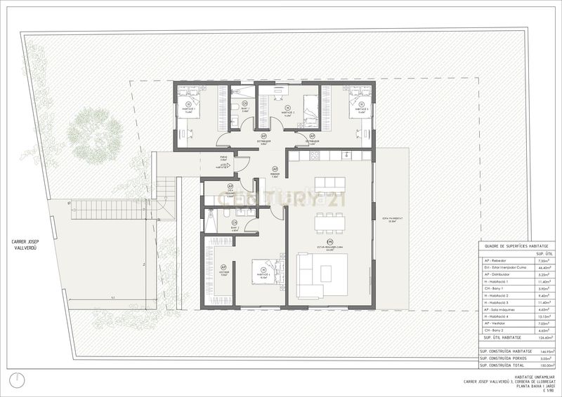 Foto e642156f-d24e-4344-bbf3-8ce313049ba2. Casa a ampliació del casc a Corbera de Llobregat
