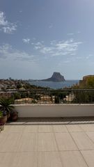 Duplex  Partida maryvilla 55g. Bungalow en calpe con terraza, solárium y piscina comunitaria