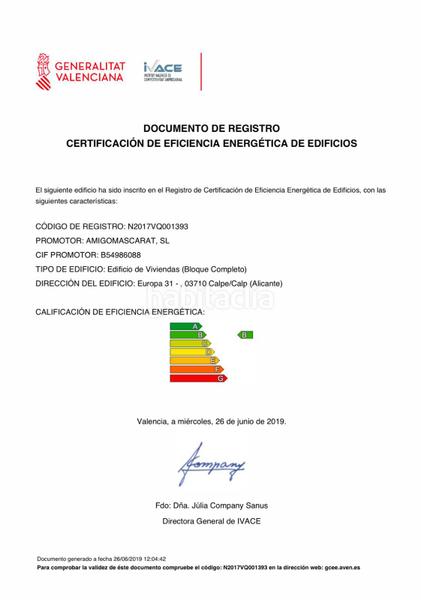 Foto a1ed1c05-42ab-4930-9cb4-b7a97d8b8c59. Àtic a avenida europa 36 a Playa Arenal - Bol Calp