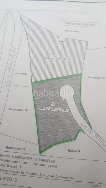 Foto a331d1b4-1595-49ca-9e5d-e9538bd01ef2. Wohngrundstück in Puerto Xàbia