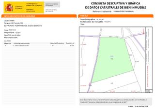 Finca rústica en Diseminado diseminados 18. Terreno